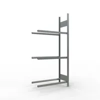 SCHULTE Anbau-Schwerlastregal 13821 silber 90,0 x 40,0 x 200,0 cm 4004514256911 SCHULTE
