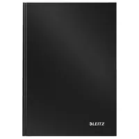 Leitz Notizbuch 46660095, Solid, schwarz, A5, kariert, 80g, 80 Blatt / 160 Seiten 4002432116959 Leitz
