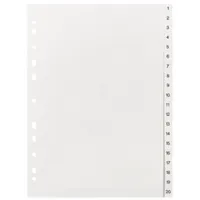 Zahlenregister DIN A4