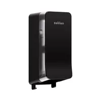 Satino by WEPA Toilettenpapierspender Doppel System schwarz