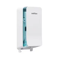 Satino by WEPA Toilettenpapierspender Doppel System weiß