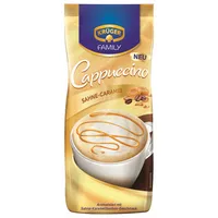Krüger Kaffee Cappuccino Sahne-Caramel 10029169, 500g, löslich im Beutel 4052700023502 Krüger 500 Gramm
