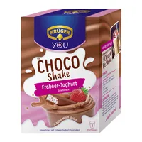 Krüger Choco Shake 10026645 Erdbeere-Joghurt 8St 4052700366456 Krüger 8 Stück