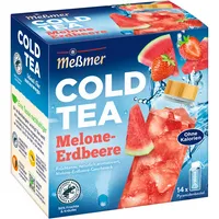 Tee COLD TEA 105563 Erdbeere 14St 4002221037595 Meßmer 14 Stück