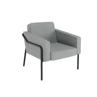 meet powered by Paperflow Sessel MEDSO L grau schwarz Stoff 3660141964417 meet powered by Paperflow