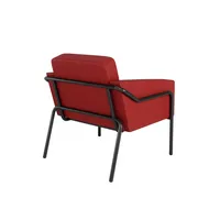meet powered by Paperflow Sessel MEDSO L rot schwarz Kunstleder 3660141964509 meet powered by Paperflow