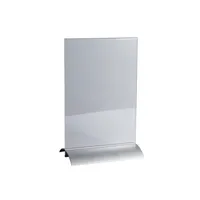 Tischaufsteller 85658D A5 Alufuß kristall 9002493856585 Exacompta