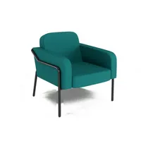meet powered by Paperflow Sessel MEDSO L Rund blau schwarz Kunststoff 3660141964677 meet powered by Paperflow