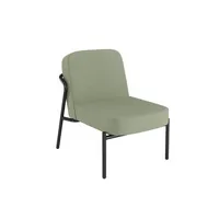 meet powered by Paperflow Sessel MEDSO S Rund grün schwarz Stoff 3660141963991 meet powered by Paperflow