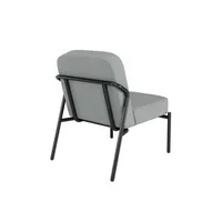 meet powered by Paperflow Sessel MEDSO S Rund grau schwarz Stoff 3660141963960 meet powered by Paperflow