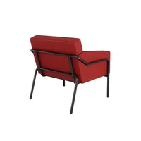 meet powered by Paperflow Sessel MEDSO L rot schwarz Kunstleder 3660141964813 meet powered by Paperflow