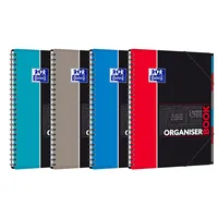Oxford Collegeblock 400019524 Studium, kariert / kariert Rand links, A4+, 90g, sortiert, 80 Blatt 3020120056616 Oxford