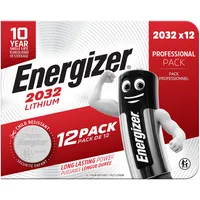 Energizer Knopfzellen Professional, CR2032, 3 Volt 7638900453850 Energizer 12 Stück
