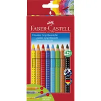Faber-Castell Buntstift JUMBO GRIP 10 St./Pack.