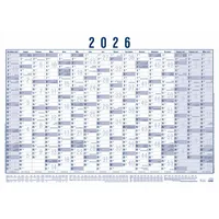 Zettler Plakatkalender 918-0015, 16 Monate / 1 Seite, 100x70cm (BxH), 2026 4069095001541 Zettler 5 Stück