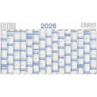Zettler Plakatkalender 917 140x77cm 15 Monate gerollt VE=5 Stück 2026