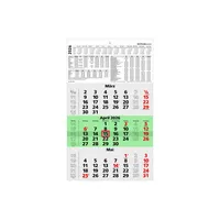 Zettler Dreimonatskalender 956 29,5x49cm Recycling 2026