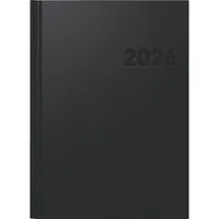 Brunnen Buchkalender 1078160906, 781, schwarz, 1 Woche / 2 Seiten, 21x29,7cm (A4), 2026 4061947144277 Brunnen