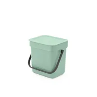 Sort & Go - Komposteimer für die Küche kleine Größe 3 l hellgrau - Brabantia