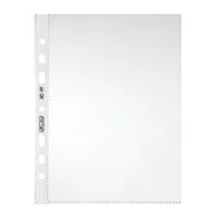 Herlitz Propekthüllen 5825252, A5 glasklar glatt, oben offen, 0,05mm 4008115825255 Herlitz 25 Stück