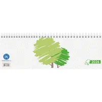 Glocken Querkalender 5072341806, 1 Woche / 1 Seite, 29,7x10,5cm (BxH), 2026 4061947145397 Glocken