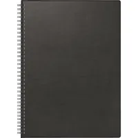 Buchkalender 1078101906 781 schwarz 1 Woche   2 Seiten 21x297cm (A4) 2026 4061947144222 Brunnen