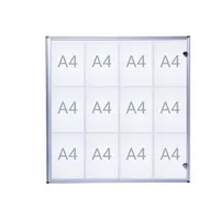 MAUL Schaukasten MAULextraslim 12 x DIN A4