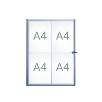 MAUL Schaukasten MAULextraslim 4 x DIN A4