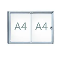 MAUL Schaukasten MAULextraslim 2 x DIN A4