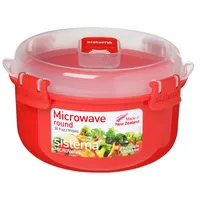 sistema Mikrowellentopf 9,3 cm hoch rot 9414202011138 sistema