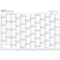 Staedtler Plakatkalender 641YPA3DE22, Lumocolor, 12 Monate / 1 Seite, 42x29,7cm (A3 quer), 2025 4007817084557 Staedtler
