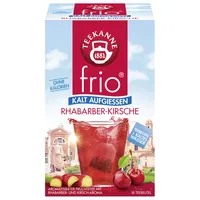 Teekanne Tee frio-Rhabarber-Kirsche 7593, Rhabarber-Kirsche, Beutel 4009300017530 Teekanne 18 Beutel