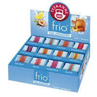 Teekanne Tee frio Collection Box 7807, Himbeere-Zitrone, Johannisbeere-Zitrone, Rhabarber-Kirsche, Pfirsich-Maracuja, Eistee Pfirsich, Ei 180 Stück