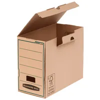 Fellowes Archivbox Bankers Box Earth 4470301, A4, braun, innen 31,5x15x25cm (TxBxH), Karton 0043859577873 Fellowes
