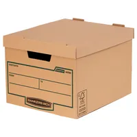 Fellowes Archivbox Earth 4470601, A4, braun, innen 37,5x32,5x26cm (TxBxH), Recyclingkarton 0043859577897 Fellowes