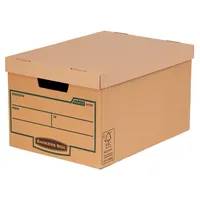 Fellowes Archivcontainer Earth 4470701, A4, braun, innen 44,5x32,5x26cm (TxBxH), Karton 0043859577903 Fellowes
