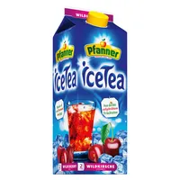 Pfanner Eistee IceTea 1481, Wildkirsche, 6x 2 Liter Tetrapack 9006900914813 Pfanner 6 Stück