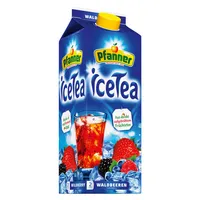 Pfanner Eistee IceTea 1480, Waldbeeren, 6x 2 Liter Tetrapack 9006900914806 Pfanner 6 Stück
