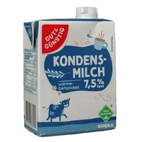 Gut und Günstig Kondensmilch 7,5% 340g 4311501663189 Gut und Günstig 340 Gramm