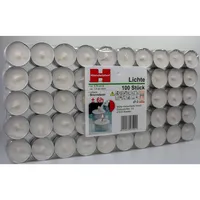 Müller Kerzen Teelichter FLATPACK 885498 weiß 3,75cm ca. 6 Stunden Brenndauer 4009078535021 Müller Kerzen 100 Stück