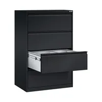 CP-Möbel Hängeregistraturschrank 12934312S10001 C 2000 Acurado, anthrazit, 4 Schubladen, 2-bahnig 4025314220698 CP-Möbel