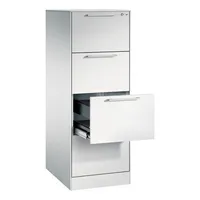 CP-Möbel Hängeregistraturschrank 146225411S10012 Asisto, lichtgrau, 4 Schubladen, 1-bahnig 4025314976205 CP-Möbel