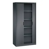 CP-Möbel Aktenschrank 3202-00, Kunststoff/Stahl abschließbar, 5 OH, 100 x 198 x 42 cm, anthrazit 4050646267530 CP-Möbel