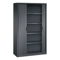 CP-Möbel Aktenschrank 3203-00, Kunststoff/Stahl abschließbar, 5 OH, 120 x 198 x 42 cm, anthrazit 4025314278705 CP-Möbel