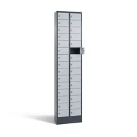CP-Möbel Fachschrank 30Fächer 195x46x20cm an/alu 4066681196575 CP-Möbel