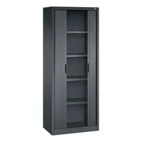 CP-Möbel Rollladenschrank Omnispace 320100S10154, abschließbar, 5 OH, schwarzgrau, 80x198x42cm (BxHxT) 4050646267493 CP-Möbel