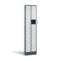 CP-Möbel Fachschrank 20Fächer 195x46x20cm an/lgr 4066681196650 CP-Möbel