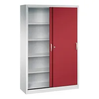 CP-Möbel Aktenschrank C 2000 Acurado 204000S10169, abschließbar, 5 OH, rubinrot/lichtgrau, 120x195x40cm (BxHxT) 4050646170335 CP-Möbel
