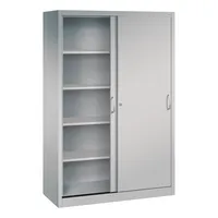 CP-Möbel Schiebetürenschrank Acurado 205000S10169, abschließbar, 5 OH, weißaluminium, 120x195x50cm (BxHxT) 4053597270871 CP-Möbel