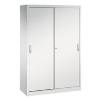 CP-Möbel Schiebetürenschrank Acurado 205000S10136, abschließbar, 5 OH, lichtgrau, 120x195x50cm (BxHxT) 4050646312650 CP-Möbel